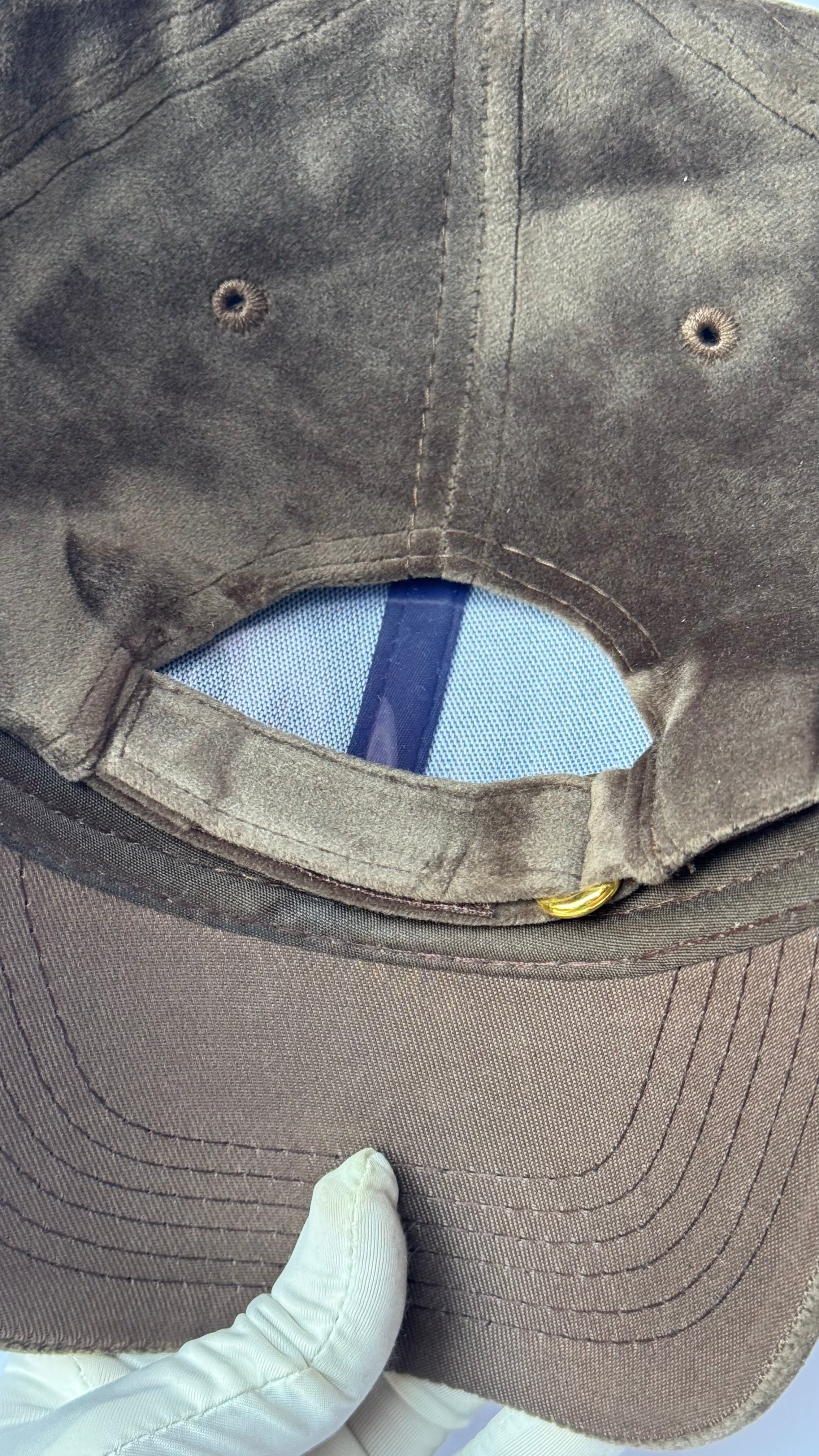 Suede Baseball Cap -1032